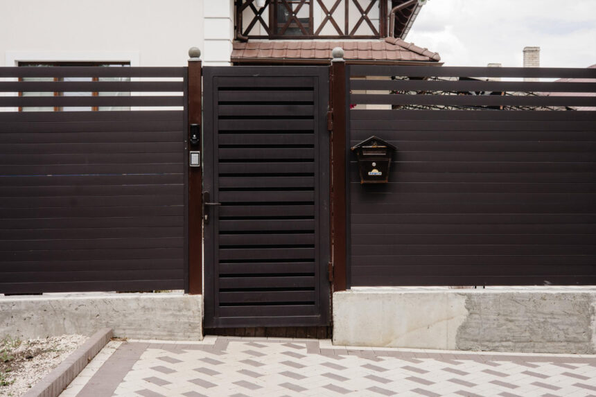 wooden garage doors